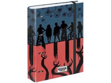 Stranger things - Classeur à anneaux - A4 - drapeau multicolore - Karactermania