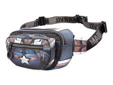 Captain America - Sac banane - noir - Karactermania