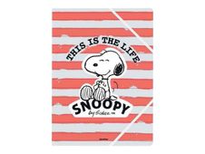 oberthur Snoopy by Schulz - chemise à 3 rabats - pour A4