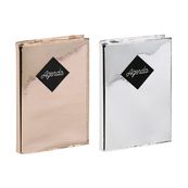 Agenda Diamond - 1 jour par page - 12 x 17 cm - disponible en argent ou rose doré - Viquel