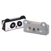 Trousse rectangulaire Cute Animals - 1 compartiment - 2 modèles disponibles - Viquel