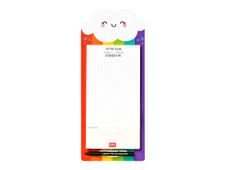 Legami Don't Forget - Bloc-notes magnétique - 11 x 28 cm - 60 feuilles - rainbow