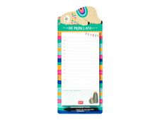 Legami Don't Forget - Bloc-notes magnétique - 11 x 28 cm - 60 feuilles - lama