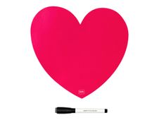 Legami - Tableau blanc magnétique - 28 x 35 cm - cœur