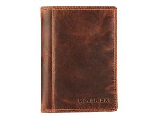 Maverick The Original - Portefeuille RFID avec poche pour la monnaie - cuir (9x12 cm)