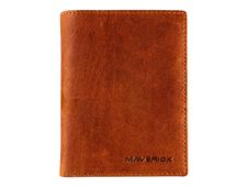 Maverick New Men - Portefeuille RFID avec poche pour la monnaie - cuir
