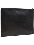 Maverick All Black - Housse d'ordinateur portable 15,6" - cuir