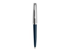 Parker 51 - Stylo à bille - résine bleu nuit et finition chromé