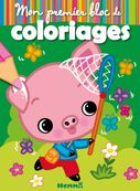Mon premier bloc de coloriages - Cochon