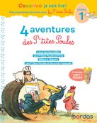 Cocorico Je sais lire! 1ères lectures : les P'tites Poules - 4 aventures Niveau 1