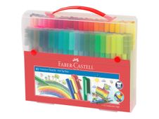 Faber-Castell CONNECTOR - feutre - couleurs brillantes assorties (pack de 80)
