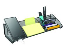 ALBA MESHBOARD M - Organisateur de bureau - maillon en acier - noir métal