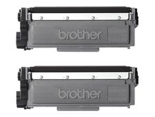 Brother TN2320 - Pack de 2 - noir - cartouche laser d'origine