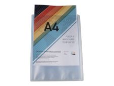 Exacompta Kreacover Chromaline - Porte vues personnalisable - 160 vues - A4 - incolore