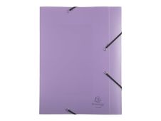 Exacompta Chromaline Pastel - Boîte de classement plastique (livrée à plat) - dos 40 mm - disponible dans différentes couleurs pastels