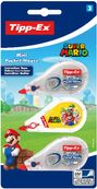Tipp Ex - Pack de 3 correcteurs Mini Pocket Mouse dont 1 Super Mario - 5mm x 6 m