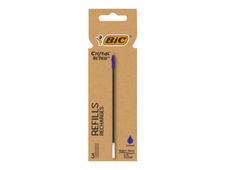 BIC Cristal Re'New - Relleno - 1 mm - medio (paquete de 3)