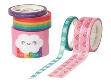 Legami Arc-en-ciel - Pack de 5 rubans adhésifs en papier