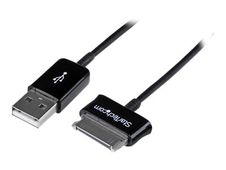 StarTech.com 2m Dock Connector to USB Cable for Samsung Galaxy Tab - galaxy tablet Cable - Samsung tab Cable (USB2SDC2M) - câble de chargement / de données - 2 m