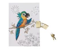 Kiub Kook Enfant - Journal intime - A6 - 160 pages - perroquet