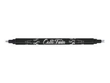 Online Calli Twin - Stylo pinceau à double embout - feutre de calligraphie - gris