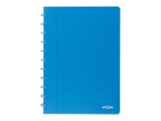 Atoma - Cahier polypro A4 (21x29,7 cm) - 144 pages - ligné - turquoise