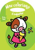 Mon coloriage à emporter (2-4 ans) - Vache