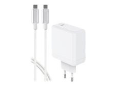 BigBen - chargeur secteur pour smartphone + câble USB-C - blanc - 65 Watt