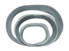 Graine Creative - ensemble de 3 emporte-pièces - ovale