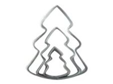 Graine Creative - ensemble de 3 emporte-pièces - sapin