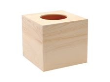 Graine Creative - boîte à mouchoirs en bois - 14 x 14 x 12.5 cm