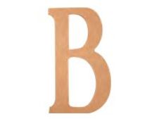 Graine Creative - lettre de décoration - B - 22 x 1,2 cm