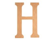 Graine Creative - lettre de décoration - H - 22 x 1,2 cm