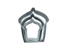 Graine Creative - 3 mini emporte-pièces en inox - cupcakes