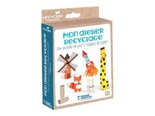 Graine Creative Mon Atelier Recyclage - kit de travaux créatifs rouleau de papier