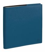 Agenda à spirale Soho Executif Prestige - 1 semaine sur 2 pages - 16 x 16 cm - bleu acier - Quo Vadis
