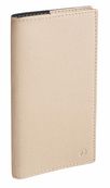 Agenda de poche spiralé Soho Italnote S - 1 semaine sur 2 pages - 8,8 x 17 cm - beige - Quo Vadis