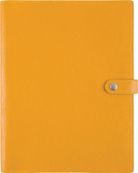 Agenda spiralé Lady Kent - 1 semaine sur 2 pages - 22 x 28 cm - safran - Oberthur