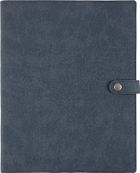 Agenda spiralé Louisiane - 1 semaine sur 2 pages - 22 x 28 cm - bleu denim - Oberthur