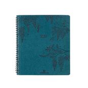 Agenda Primrose - 1 semaine sur 2 pages - 16,5 x 16,5 cm - bleu vert - Oberthur