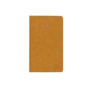 Agenda de poche Eton - 1 semaine sur 2 pages - 9,5 x 17,5 cm - ocre - Oberthur