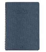 Agenda wire'o Glasgow - 1 semaine sur 2 pages - A4 - bleu marine - Oberthur