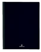 Agenda spiralé Malmö - 1 semaine sur 2 pages - 22 x 28 cm - noir - Oberthur