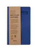 Agenda à spirale Interplan Calvi - 1 semaine sur 2 pages - 9 x 16 cm - bleu - Brepols