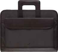 Victoria - conférencier a4 zippé - anneaux amovibles - marron