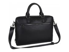 Oberthur Détroit - Sacoche slim pour ordinateur portable 15,6" - noir