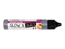 Graine Creative Slow & Art - peinture - bleu canard nacré - 30 ml