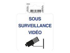 Exacompta - Pictogramme - Surveillance vidéo - 100 x 100 mm