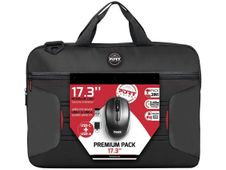 PORT Designs - Sacoche pour ordinateur portable 17,3" + souris - noir