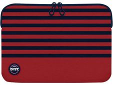 Port Designs La Marinière - Housse pour ordinateur portable 15,6" - rouge/bleu